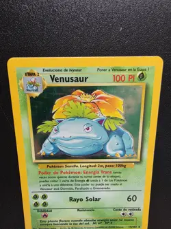 Pokemon TCG Venusaur Base Set 15/102 Holo Rare LP Spanish WOTC - Image 5