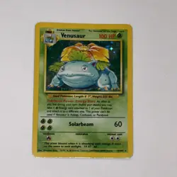 Pokemon TCG · Venusaur 15/102 · Holo Rare · Base Set · Vintage WOTC (1999) MP - Image 1
