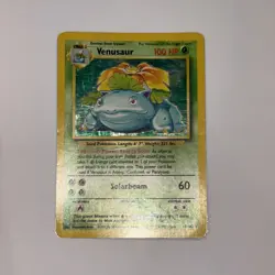 Pokemon TCG · Venusaur 15/102 · Holo Rare · Base Set · Vintage WOTC (1999) MP - Image 2