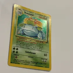Pokemon TCG · Venusaur 15/102 · Holo Rare · Base Set · Vintage WOTC (1999) MP - Image 3