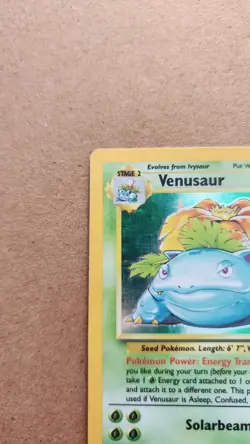 Venusaur 15/102 - Holo - Base Set - Pokemon TCG - MP - Image 4