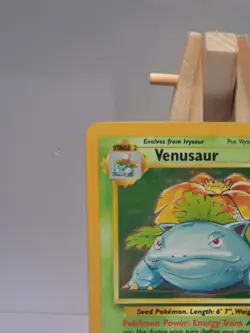 Venusaur 15/102 Pokemon Card TCG Base Set Unlimited Holo - Image 3