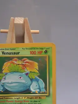 Venusaur 15/102 Pokemon Card TCG Base Set Unlimited Holo - Image 4