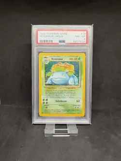 Pokemon Card - Venusaur 15/102, Holo! PSA 8! TCG! Base Set! WOTC! - Image 1