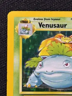 Pokemon TCG Venusaur Holo Rare Card Base Set 15/102 - Image 2