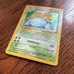 Pokemon TCG Venusaur Holo Card Base Set 15/102 1999 Vintage. - Image 3