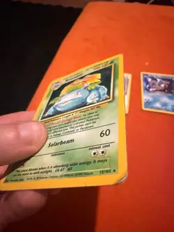 Pokemon TCG Venusaur Holo Card Base Set 15/102 - Image 3