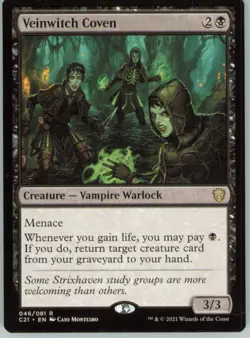 Veinwitch Coven R Commander 2021 46 Near Mint - Image 1
