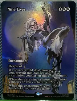 Nine Lives (Borderless) Marvel Universe Eternal-Legal Foil - Image 1