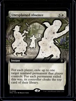 Unexplained Absence - 328 - MKC - NM - MTG Magic the Gathering - Image 1