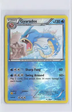 Gyarados 24/124 Rare Dragons Exalted Pokemon Reverse Holo NM - Image 1