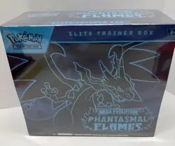 Pokemon TCG: Mega Evolution Phantasmal Flames Elite Trainer Box - ETB New Sealed - Image 2