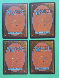 Magic the Gathering MTG Fallen Empires DERELOR X 4 LP/EX Rare 1994 NICE - Image 3
