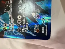 Oversized Pokemon TCG Darkrai Bw73 Holo Promo Black Star Pokemon Card Hp - Image 5