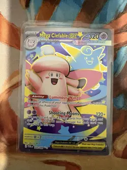Pokemon: Perfect Order - Mega Clefable ex - 103/88 Full Art Near Mint - Image 1