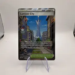 Pokemon TCG Perfect Order Lumiose City Full Art Trainer Rare 111/088 NM - Image 1
