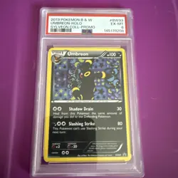 2013 POKEMON BLACK & WHITE PROMO #BW93 UMBREON-HOLO SYLVEON COLL-PROMO PSA 6 - Image 1