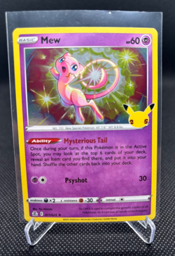 Mew 11/25 Holo Rare NM | Pokemon Celebrations - Image 1