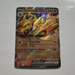 Pokemon Charizard ex SVP065 Promo Holo 330 HP Brave Wing Explosive Vortex - Image 1