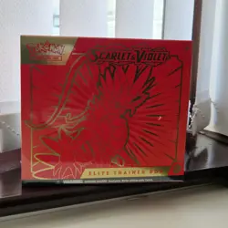 Pokemon Scarlet & Violet Elite Trainer Box Koraidon ETB Sealed Damaged Wrap - Image 1