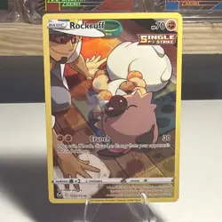 Pokemon Rockruff TG07/TG30 Swsh12 Silver Tempest Trainer Gallery Ultra Rare Holo - Image 1