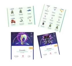 Pokemon Go Acc || Guaranteed Lucky Armor Mewtwo, Shiny Cresselia ++ more!! - Image 1