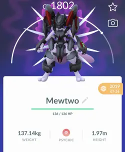 Pokemon Go Acc || Guaranteed Lucky Armor Mewtwo, Shiny Cresselia ++ more!! - Image 2
