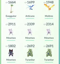 Pokemon Go Acc || Guaranteed Lucky Armor Mewtwo, Shiny Cresselia ++ more!! - Image 4