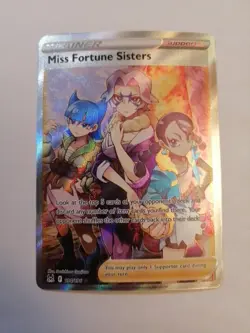 Miss Fortune Sisters - 194/196 - Pokemon Lost Origins Full Art Ultra Rare NM - Image 1