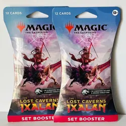 Magic: the Gathering Lost Caverns of Ixalan Set Booster Packs, Factory Sealed! 2 - Image 1