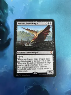 Ancient Brass Dragon - Battle For Baldurs Gate - MTG - M/NM - Image 1