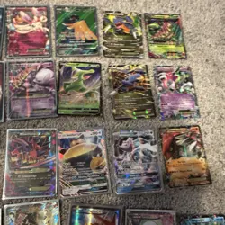 Pokemon TCG Nintendo 56 Holo EX GX V Card Lot Charizard Mewtwo Rayquaza Groudon - Image 3