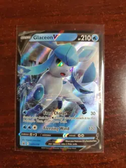Glaceon V SWSH196 SWSH: Sword & Shield Promo Cards Holo - Image 1