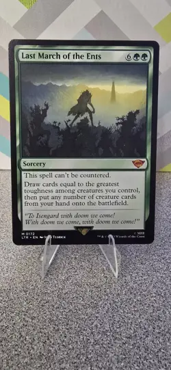 Last March of the Ents #172 LOTR Mythic NM - Image 1