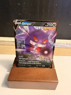 Pokemon TCG Fusion Strike Gengar v Holo Ultra Rare Card 156/264 - Image 1