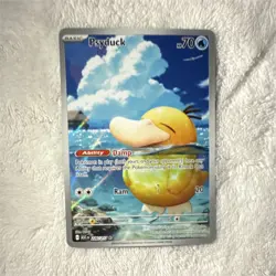 Pokemon Psyduck ASC 226/227 Rare Holo Basic 70 HP Damp Ability Ram Attack Card - Image 1