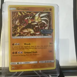 Groudon - (Cosmos Holo) (Gamestop Promo) 081/168 Miscellaneous Cards & Products - Image 1
