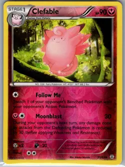 Clefable 51/83 Reverse Holo Generations - Pokemon Card - NM - Image 1