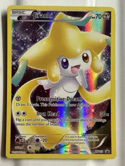Pokemon TCG Jirachi Black Star Promo Holo Card XY112 - Image 1
