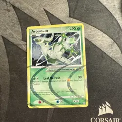 Pokemon Arceus Holo Rare Card AR2 Leaf Refresh 90HP Arceus Set 2009 - Image 1