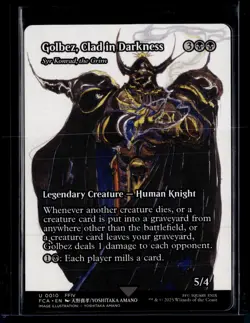 Golbez, Clad in Darkness - 10 - FCA - NM - MTG Magic the Gathering - Image 1
