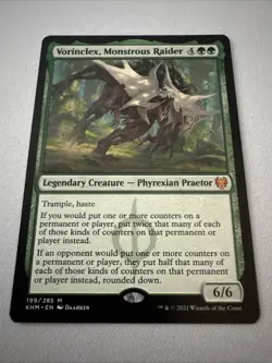 Vorinclex, Monstrous Raider #199 Kaldheim Magic: The Gathering Card Game - Image 1
