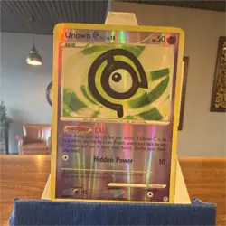 Pokemon Unown [C] Diamond & Pearl 67/130 Uncommon Reverse Holo 50 HP 2007 TCG - Image 1