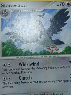 MP 2007 Pokemon TCG - Diamond & Pearl Staravia 64/130 Regular - Image 4