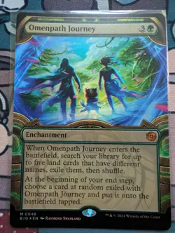 Omenpath Journey (Showcase) Outlaws of Thunder Junction: the Big Score Foil - NM - Image 1