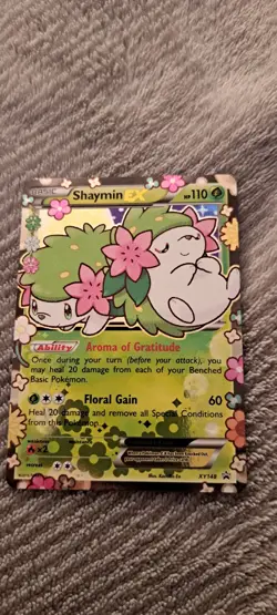 Pokemon Shaymin ex XY148 generations promo NM - Image 1