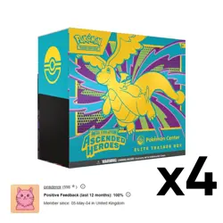 Pokemon Center Ascended Heroes ETB - Factory Sealed x4 *Opened Case* - Image 1
