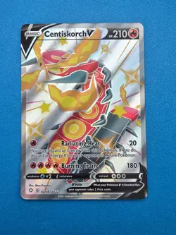 Centiskorch V SV108/SV122 Shining Fates Full Art Holo Rare Pokemon TCG - Image 1