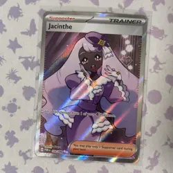 Pokemon TCG Jacinthe 110/088 Full Art Trainer Perfect Order NM/M - Image 1
