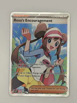 Rosa's Encouragement 114/88 Perfect Order ENGLISH Full Art Pokemon TCG - Image 1